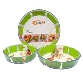 ΠΥΡΙΜΑΧΟ ΤΑΨΙ  ΣΤΡΟΓΓΥΛΟ 3lt 32x5,6 εκ.