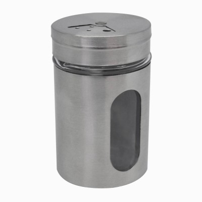 ΣΕΤ 24 ΤΕΜ ΑΛΑΤΟΠΙΠΕΡΑ INOX ΜΕ ΓΥΑΛΙ 5x5x8,2εκ ANKOR