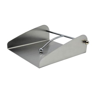 ΧΑΡΤΟΠΕΤΣΕΤΟΘΗΚΗ ΤΕΤΡΑΓΩΝΗ INOX 17,5x17,5x6εκ.ANKOR