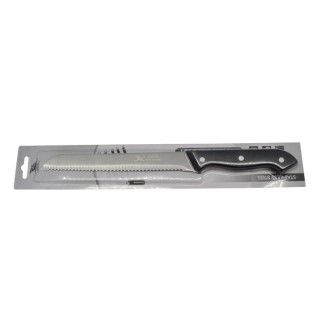 ΜΑΧΑΙΡΙ ΨΩΜΙΟΥ INOX 33εκ. ΜΕ ΜΑΥΡΗ ΛΑΒΗ ANKOR