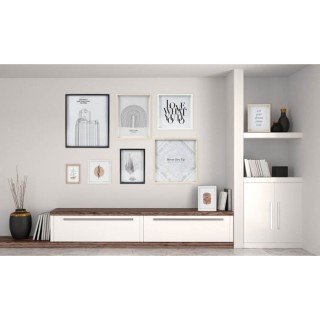 ΚΟΡΝΙΖΑ ΞΥΛΙΝΗ 50x70εκ.ΚΑΦΕ ANKOR