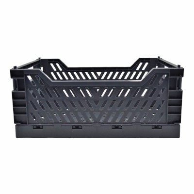 ΚΑΛΑΘΙ ΠΛΑΣΤΙΚΟ ΑΝΑΔΙΠΛΟΥΜΕΝΟ 12lt ΜΑΥΡΟ 34x24,8x14,7εκ. ANKOR