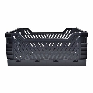 ΚΑΛΑΘΙ ΠΛΑΣΤΙΚΟ ΑΝΑΔΙΠΛΟΥΜΕΝΟ 12lt ΜΑΥΡΟ 34x24,8x14,7εκ. ANKOR