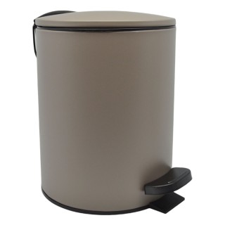 ΚΑΛΑΘΙ ΜΠΑΝΙΟΥ 5lt INOX ΜΠΕΖ ΓΚΡΙ ΜΑΤ SOFT CLOSE ANKOR