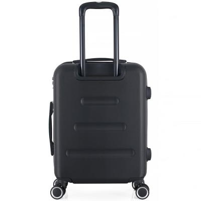 ΒΑΛΙΤΣΑ ΚΑΜΠΙΝΑΣ ANKOR ABS 37x27x55εκ. ΜΕ ΕΠΕΚΤΑΣΗ ΚΑΙ 4 ΡΟΔΕΣ ΜΑΥΡΗ