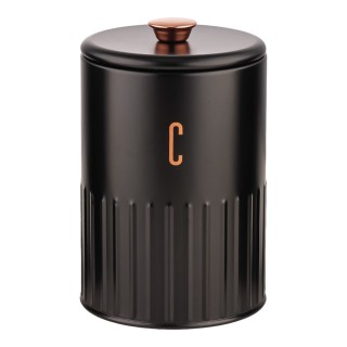 ΒΑΖΟ ΜΕΤΑΛΛΙΚΟ ΜΑΥΡΟ Coffee ΜΕ ROSE GOLD ΛΕΠΤΟΜΕΡΕΙΕΣ 11x11x17,2εκ.ANKOR