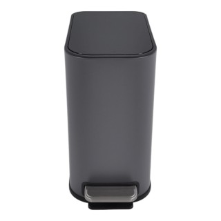 ΚΑΛΑΘΙ ΜΠΑΝΙΟΥ BELLO 5lt SOFT CLOSE SLIM  ΜΕΤΑΛΛΙΚΟ ΓΚΡΙ ΜΑΤ ANKOR