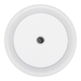 ΦΩΤΑΚΙ ΝΥΚΤΟΣ LED 0,5W ΜΕ ΑΙΣΘΗΤΗΡΑ ΚΑΙ ΘΕΡΜΟ ΦΩΣ 3000K 6x6x6,5εκ. ANKOR