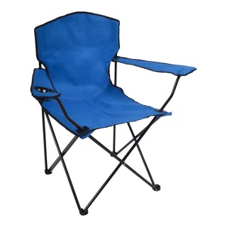 ΚΑΡΕΚΛΑ CAMPING ΒΑΡΕΩΣ ΤΥΠΟΥ ΠΤΥΣΣΟΜΕΝΗ ΣΕ ΜΠΛΕ ΧΡΩΜΑ 93x55x94εκ.ANKOR