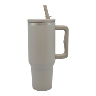 ΠΟΤΗΡΙ ΘΕΡΜΟΣ ΑΝΟΞΕΙΔΩΤΟ 1,2lt ΜΕ ΚΑΛΑΜΑΚΙ TAUPE 9,8x26εκ. ANKOR