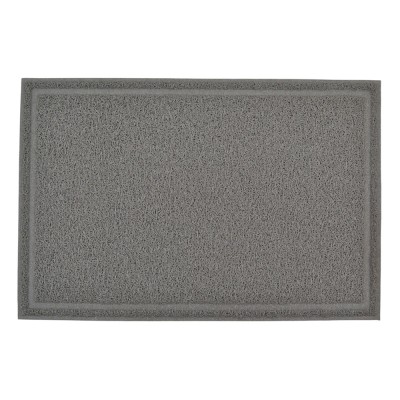 ΠΑΤΑΚΙ ΜΕ ΑΝΤΙΟΛΙΣΘΗΤΙΚΗ ΒΑΣΗ PVC 40x60εκ. ΓΚΡΙ ANKOR