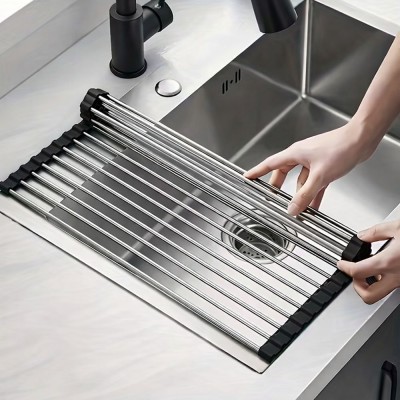 ΣΧΑΡΑ ΣΤΕΓΝΩΜΑΤΟΣ ΑΝΑΔΙΠΛΟΥΜΕΝΗ INOX ΜΕ ΠΛΑΣΤΙΚΟ 47x23,5x1εκ. ANKOR