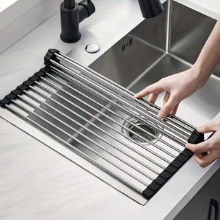 ΣΧΑΡΑ ΣΤΕΓΝΩΜΑΤΟΣ ΑΝΑΔΙΠΛΟΥΜΕΝΗ INOX ΜΕ ΠΛΑΣΤΙΚΟ 47x23,5x1εκ. ANKOR