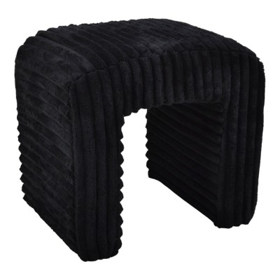 ΣΚΑΜΠΟ ΒΕΛΟΥΔΙΝΟ ΣΕ ΜΑΥΡΟ ΧΡΩΜΑ 43x35x41εκ. ANKOR