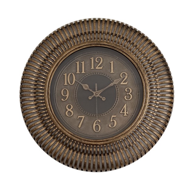 ΡΟΛΟΙ ΤΟΙΧΟΥ ΠΛΑΣΤΙΚΟ ΣΕ ΧΡΥΣΟ VINTAGE ΧΡΩΜΑ 40,6x40,6x4,6εκ.ANKOR