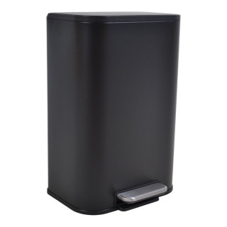 ΚΑΔΟΣ ΑΠΟΡΡΙΜΑΤΩΝ SOUL 12L SOFT CLOSE ΙΝΟΧ ΜΑΥΡΟ ΜΑΤ ANKOR