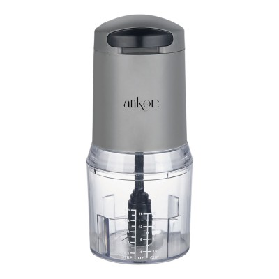 ΠΟΛΥΚΟΦΤΗΣ ANKOR ΜΕ ΔΙΠΛΗ ΛΕΠΙΔΑ 260W ΔΟΧΕΙΟ 500ml ΓΚΡΙ ΧΡΩΜΑ ANKOR