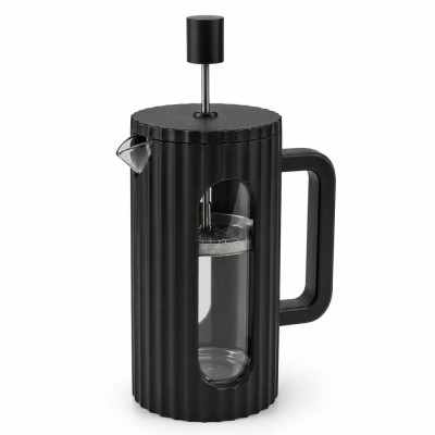 ΚΑΦΕΤΙΕΡΑ ΓΑΛΛΙΚΟΥ ΧΕΙΡΟΣ ΜΕ ΠΡΕΣΑ 600ML ΒΟΡΙΟΠΥΡΙΤΙΚΟ ΓΥΑΛΙ ΜΕ ΜΑΥΡΟ PP ΠΕΡΙΒΛΗΜΑ ANKOR