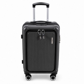 ΒΑΛΙΤΣΑ ΚΑΜΠΙΝΑΣ ANKOR PP 34x25x55εκ. ΜΕ 4 ΡΟΔΕΣ ΑΝΘΡΑΚΙ