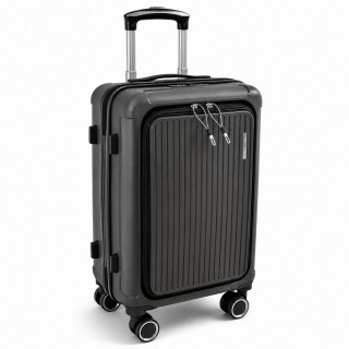 ΒΑΛΙΤΣΑ ΚΑΜΠΙΝΑΣ ANKOR PP 34x25x55εκ. ΜΕ 4 ΡΟΔΕΣ ΑΝΘΡΑΚΙ