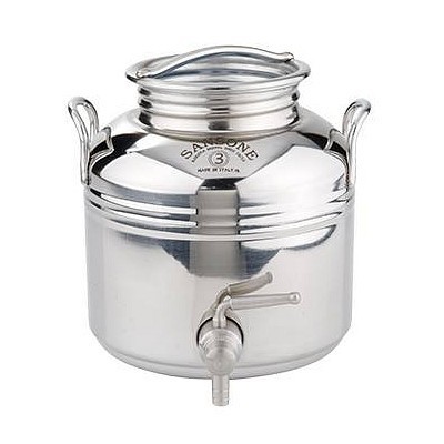 ΔΟΧΕΙΟ ΛΑΔΙΟΥ ΚΡΑΣΙΟΥ ΚΟΥΖΙΝΑΣ INOX SANSONE | VIOVAS