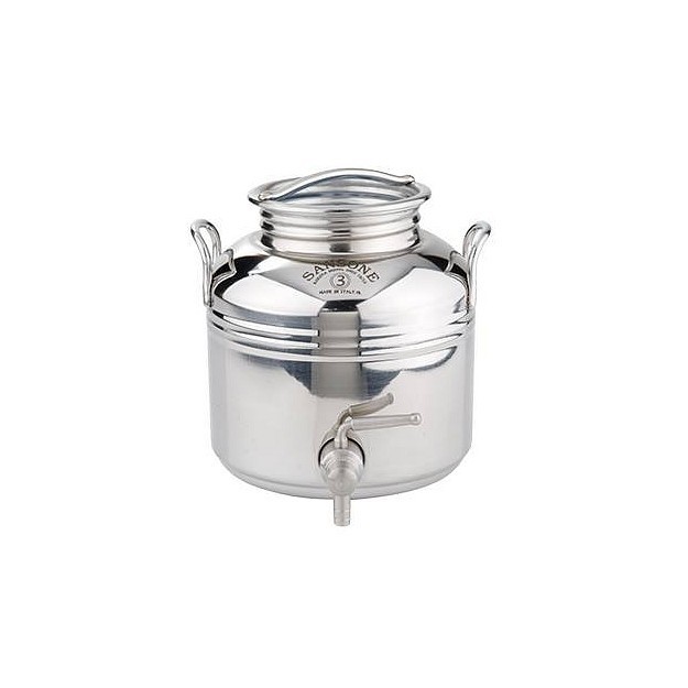 ΔΟΧΕΙΟ ΛΑΔΙΟΥ ΚΡΑΣΙΟΥ ΚΟΥΖΙΝΑΣ INOX SANSONE | VIOVAS