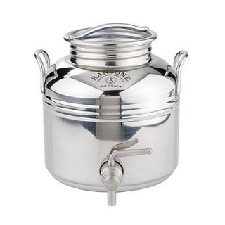 ΔΟΧΕΙΟ ΛΑΔΙΟΥ ΚΡΑΣΙΟΥ ΚΟΥΖΙΝΑΣ INOX SANSONE | VIOVAS