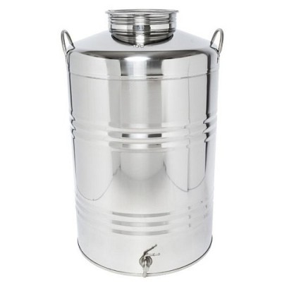 ΔΟΧΕΙΟ ΛΑΔΙΟΥ ΚΡΑΣΙΟΥ ΙΝΟΧ MILANO 100 LT | VIOVAS